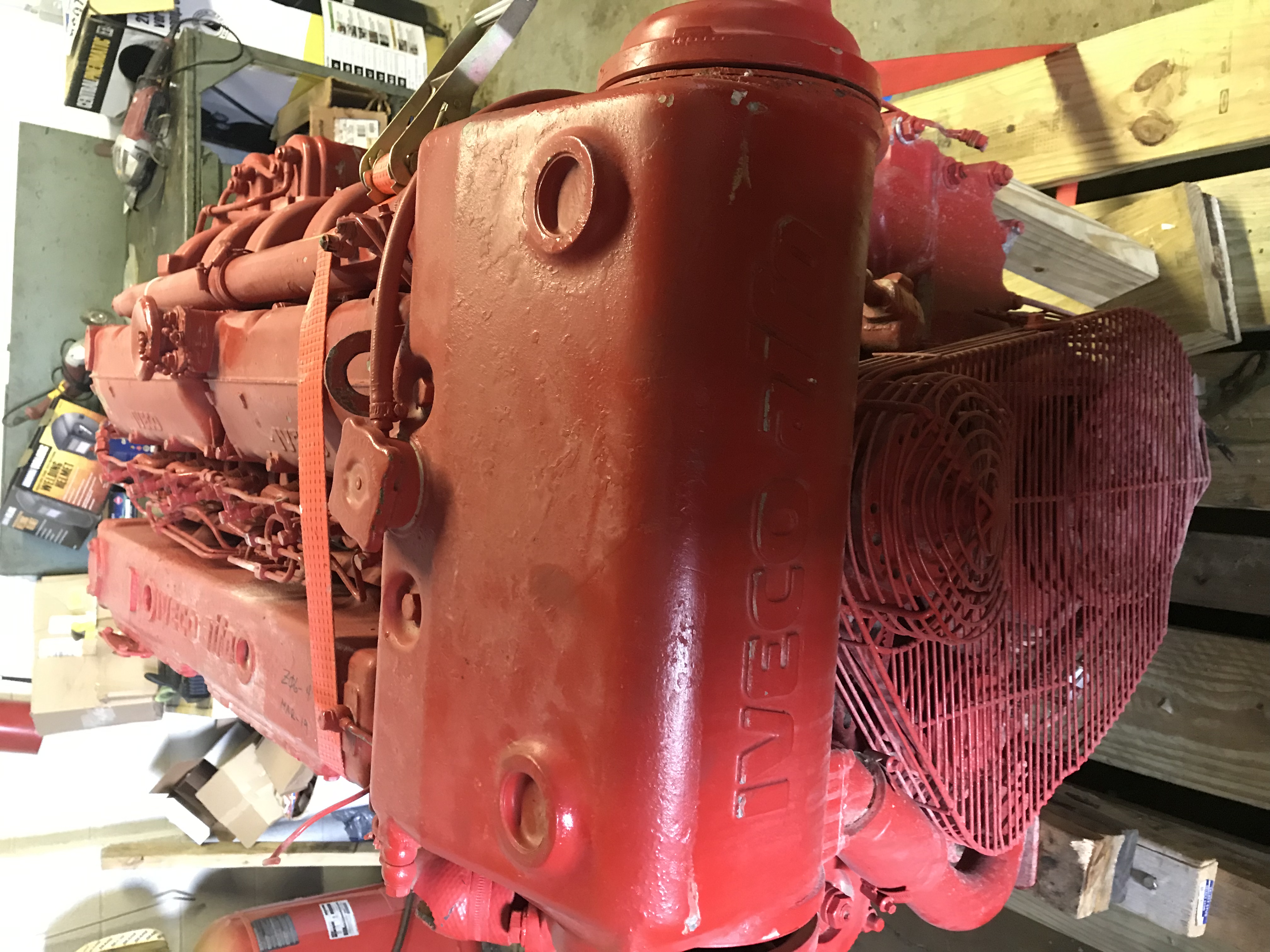 IVECO DIESEL ENGINE MARINE 8210 M22 WITH GEARBOX ZF