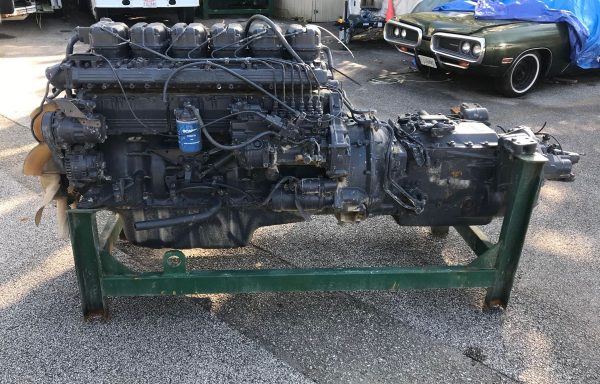 SCANIA DC12 with gearbox