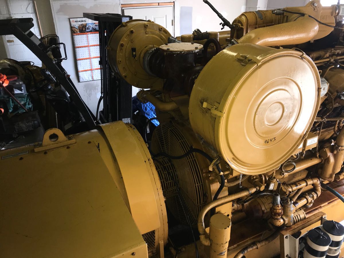 3508 caterpillar engine , generator