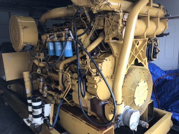 3508 caterpillar engine , generator