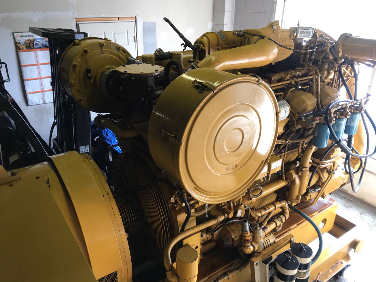 3508 caterpillar engine , generator