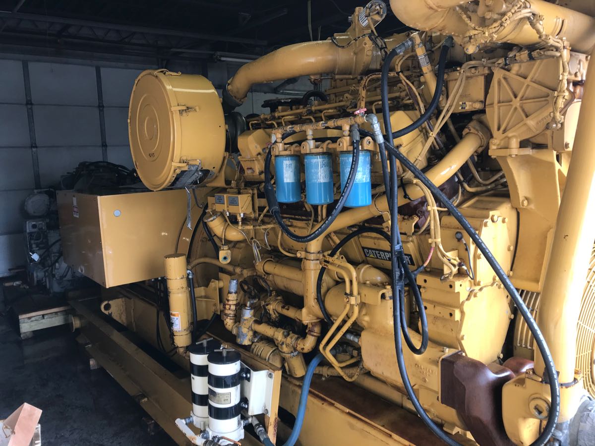 3508 caterpillar engine , generator